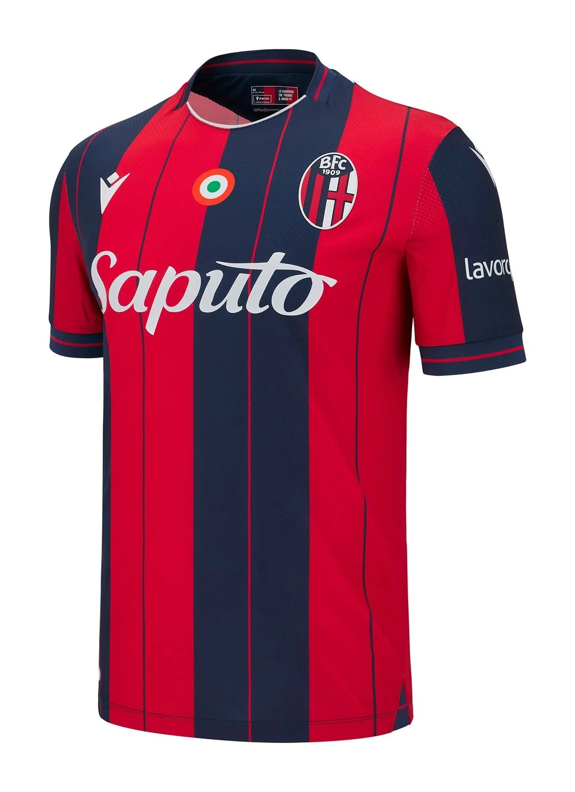ボローニャFC1909 セリエA 2025-26 ホーム ユニフォーム【MACRON マクロン】