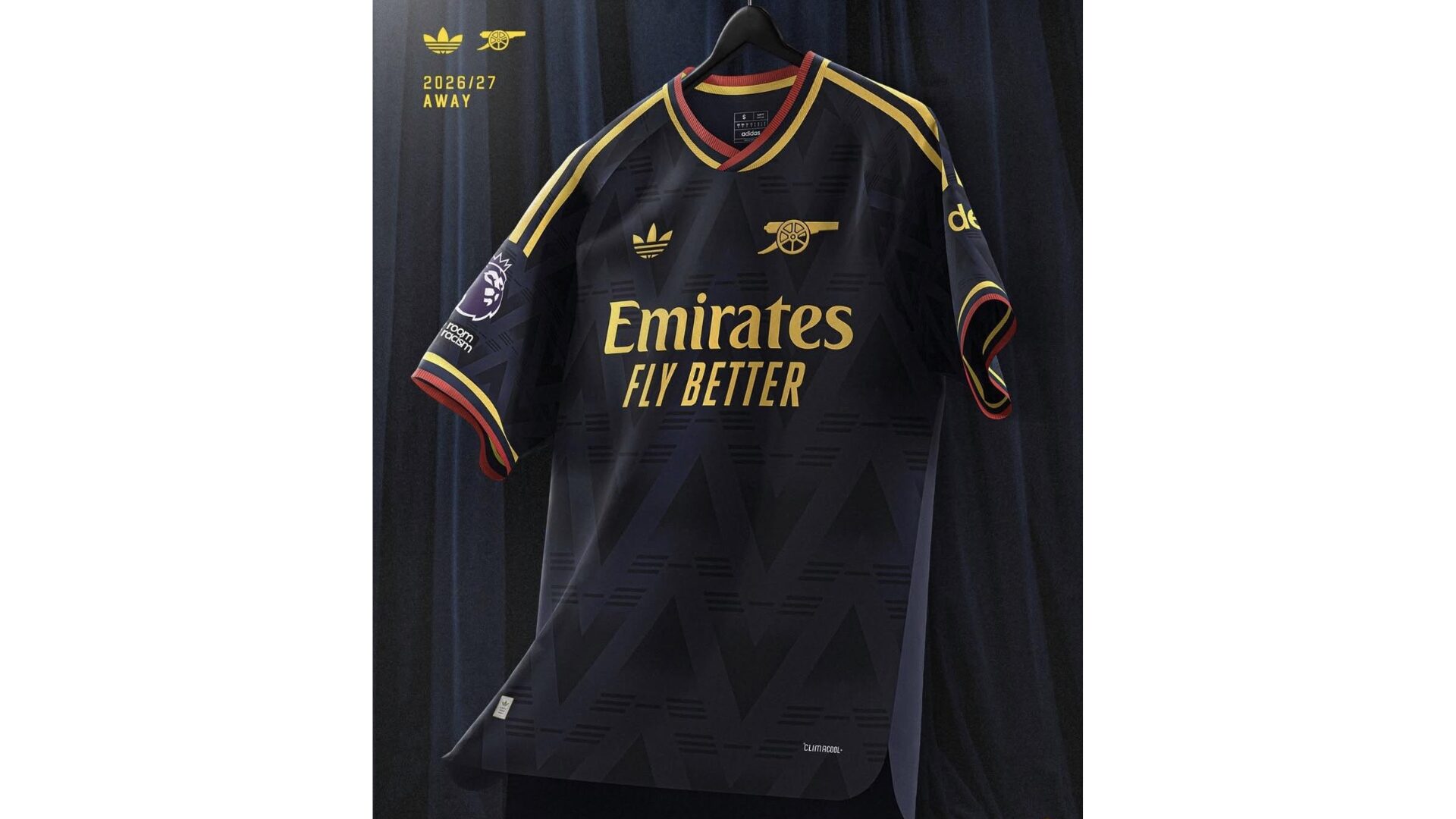 アーセナルFC プレミアリーグ 2026-27 アウェイ ユニフォーム【ADIDAS アディダス】