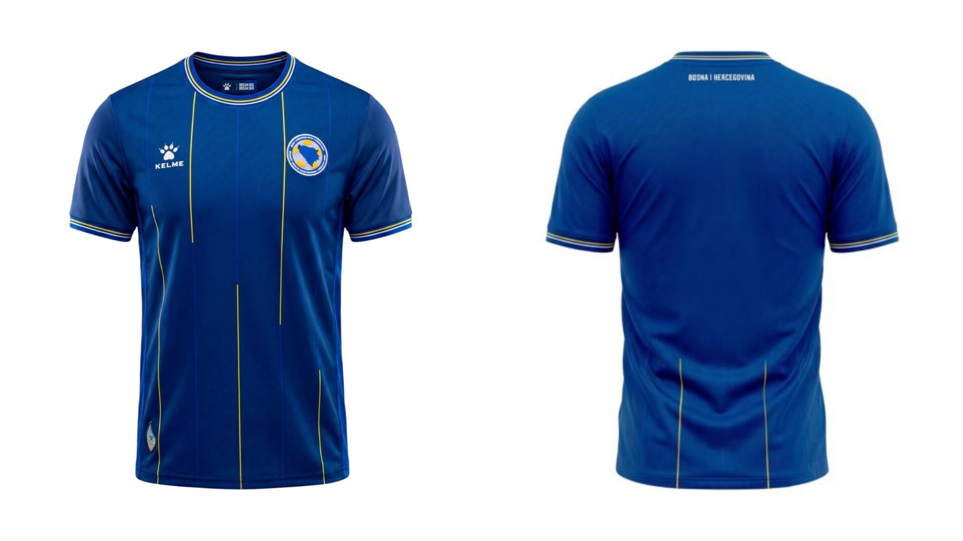 ボスニア・ヘルツェゴビナ代表 FIFAワールドカップ 2026 ホーム ユニフォーム【KELME ケルメ】