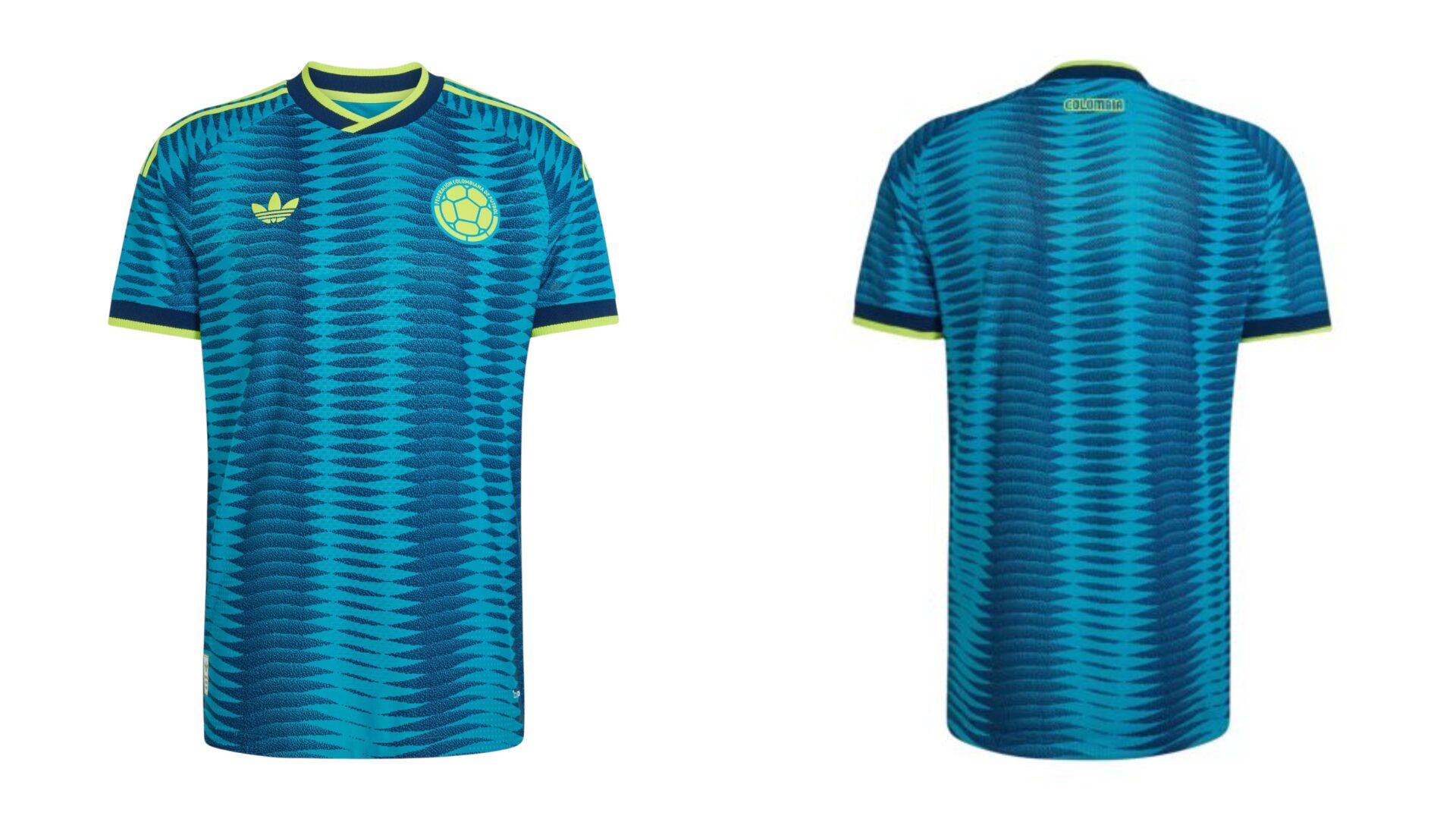 コロンビア代表 FIFAワールドカップ 2026 アウェイ ユニフォーム【ADIDAS アディダス】