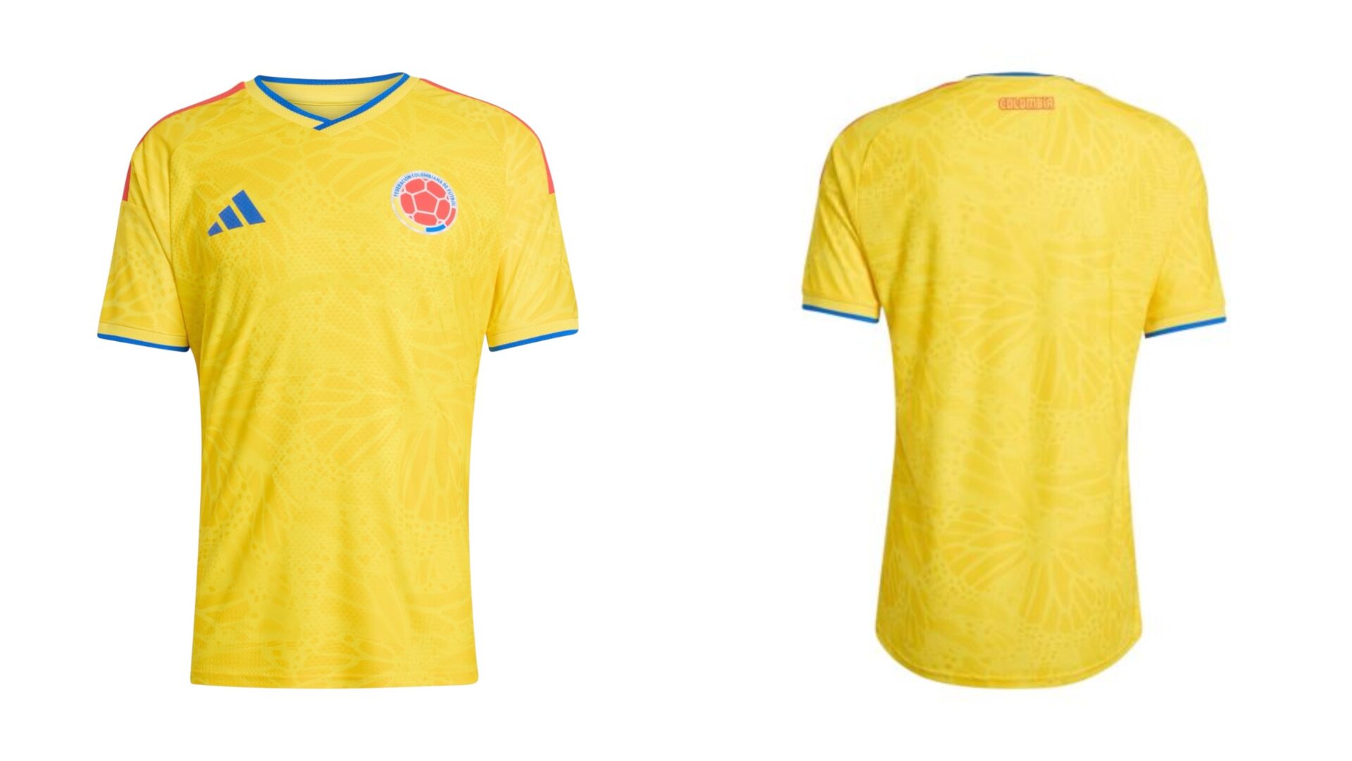 コロンビア代表 FIFAワールドカップ 2026 ホーム ユニフォーム【ADIDAS アディダス】