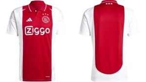 アヤックス・アムステルダム エールディビジ 2024-25 ホーム ユニフォーム【ADIDAS アディダス】