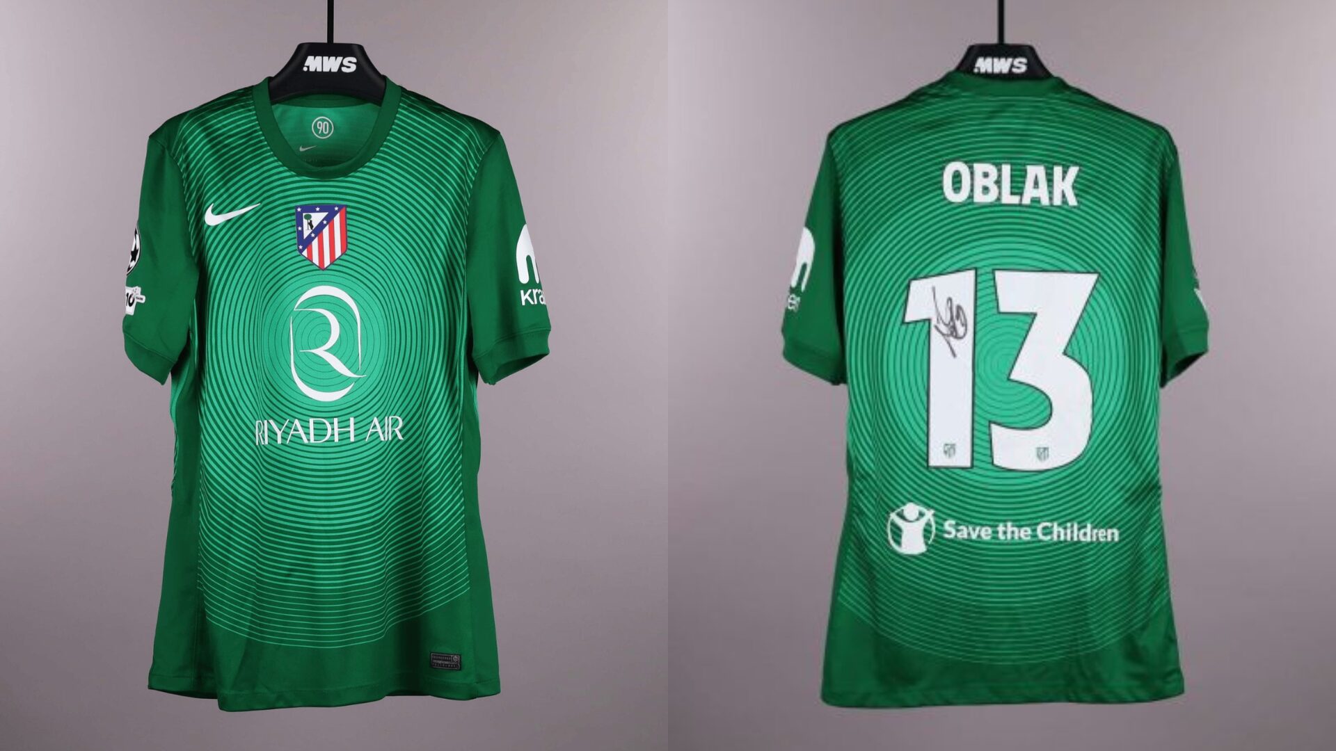 アトレティコ･マドリード ラ･リーガ 2025-26 GK 5 ユニフォーム【NIKE ナイキ】