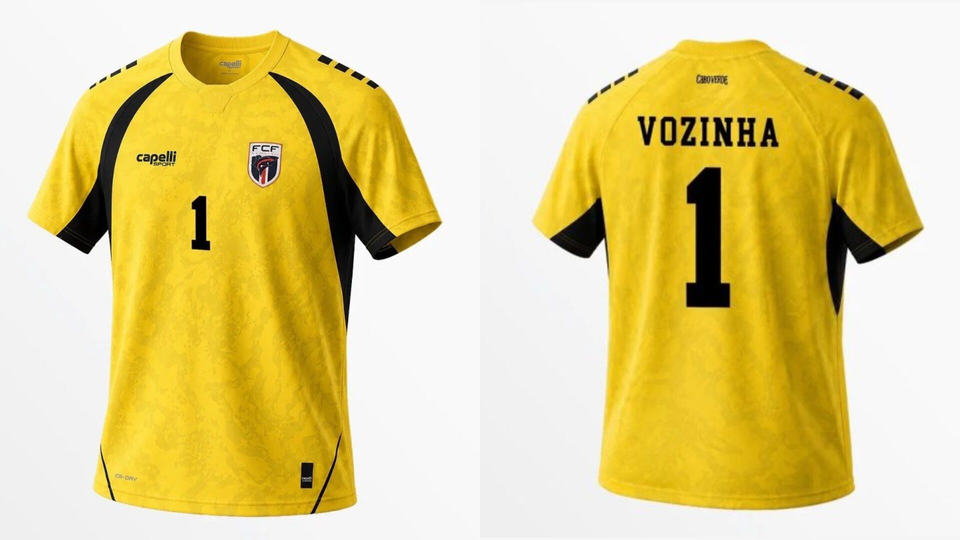 カーボベルデ代表 FIFAワールドカップ 2026 GK 2 ユニフォーム【ヴォジーニャ】