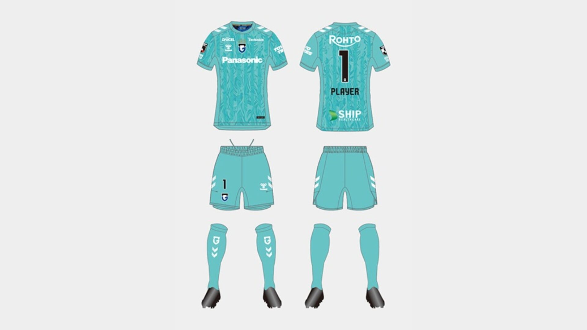 ガンバ大阪 J1リーグ 2026-27 GK 3 ユニフォーム【HUMMEL ヒュンメル】