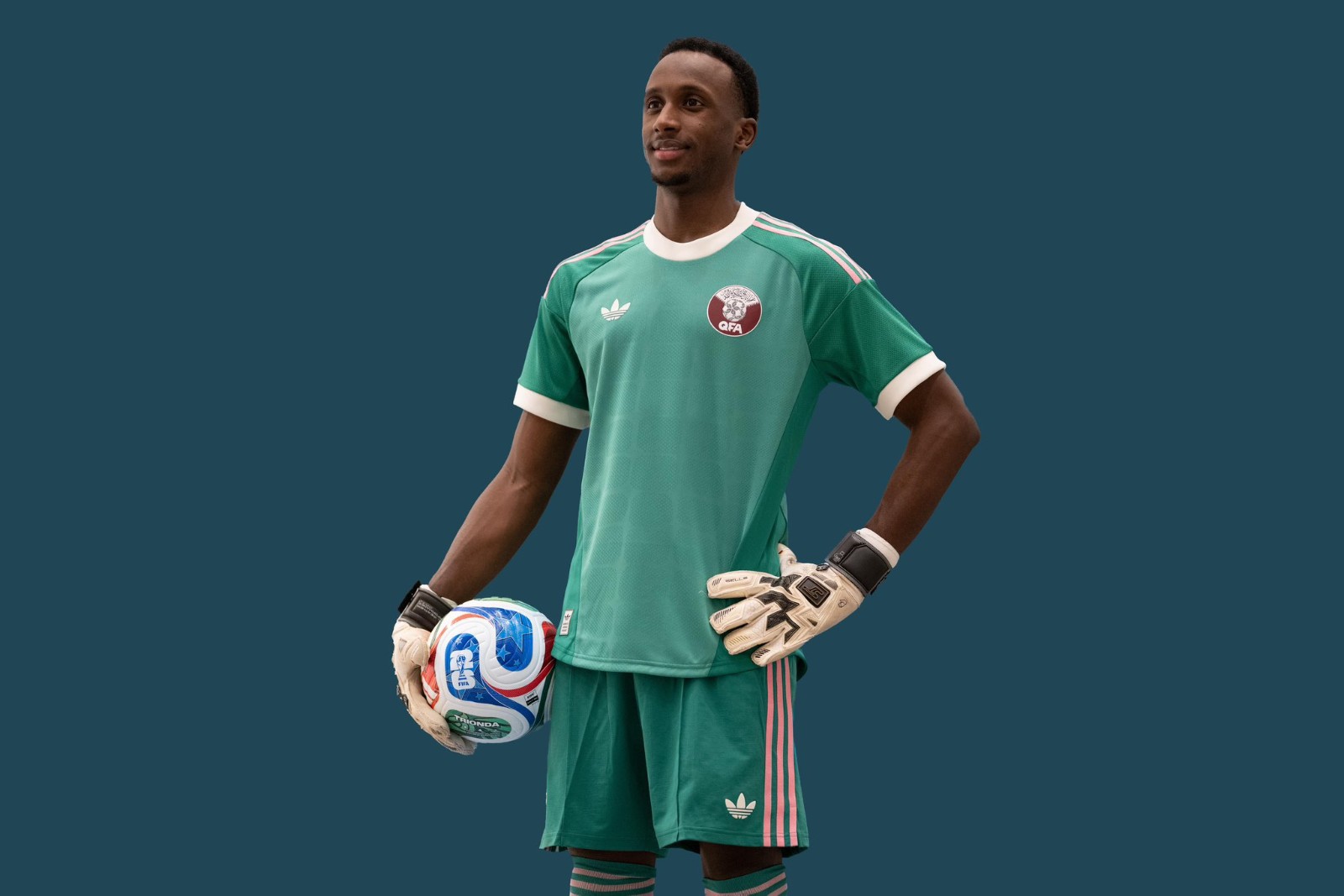 カタール代表 FIFAワールドカップ 2026 GK 2 ユニフォーム【ADIDAS アディダス】