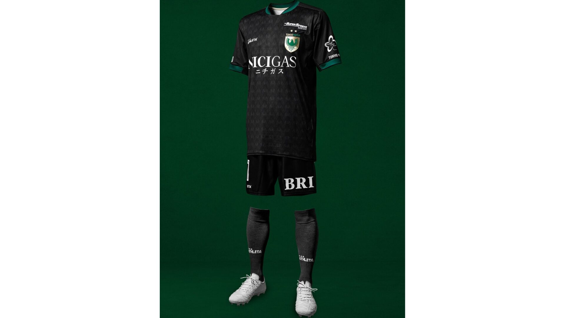 東京ヴェルディ1969 J1リーグ 2026-27 GK 2 ユニフォーム【ATHLETA アスレタ】