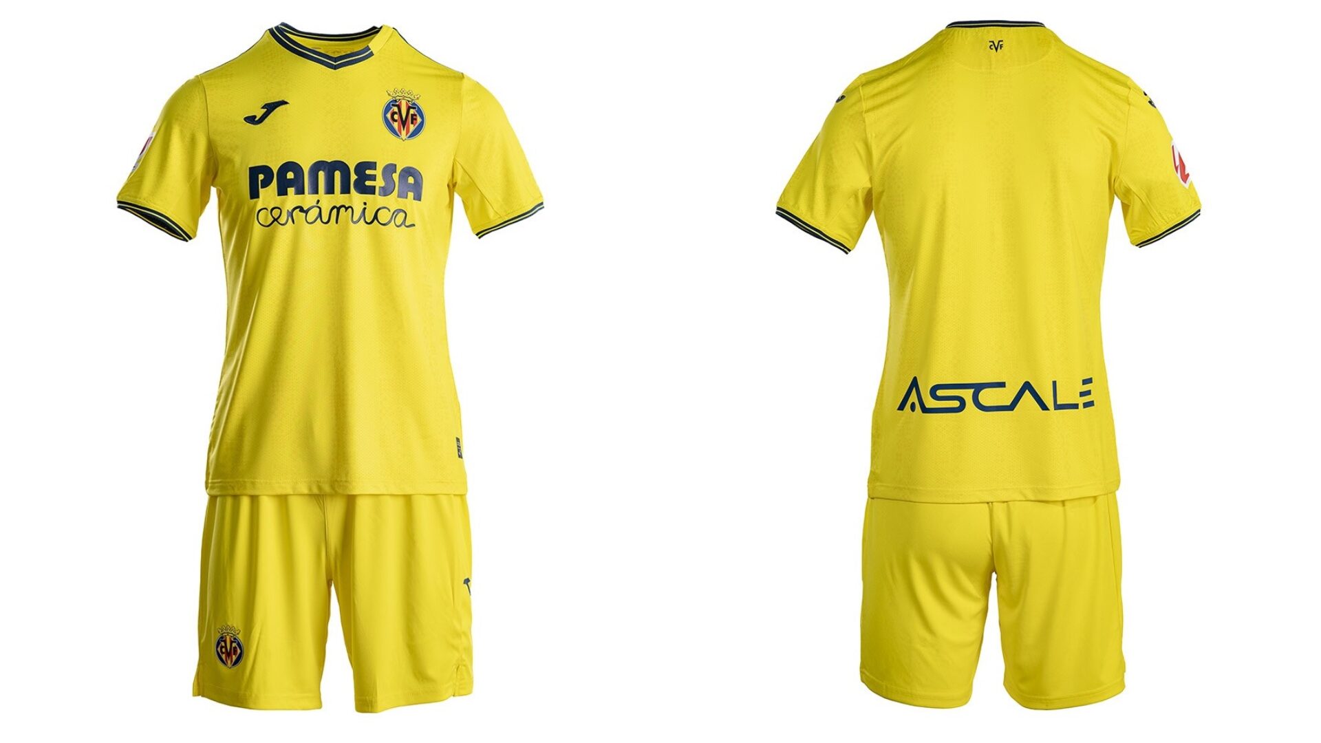 ビジャレアルCF ラ・リーガ 2024-25 ホーム ユニフォーム【JOMA ホマ】