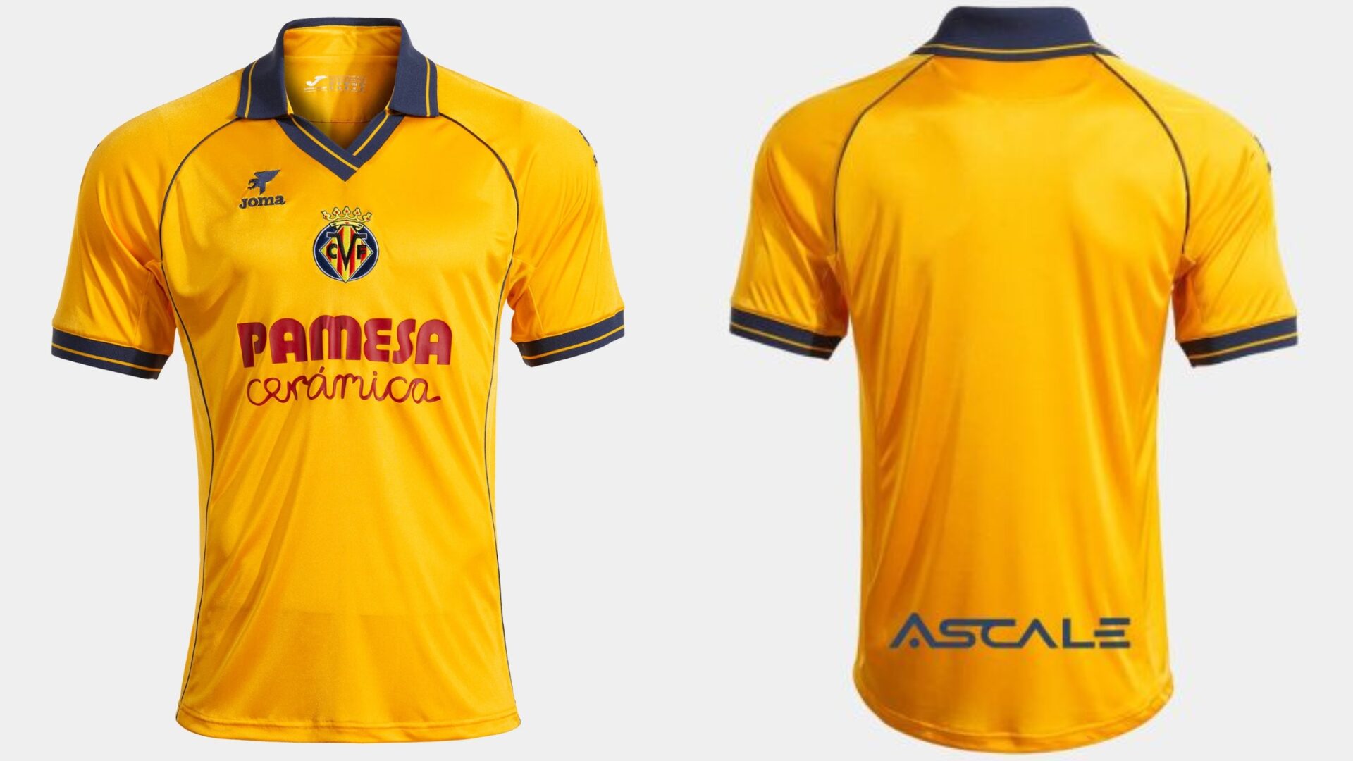 ビジャレアルCF ラ・リーガ 2025-26 レトロモデル ユニフォーム【JOMA ホマ】