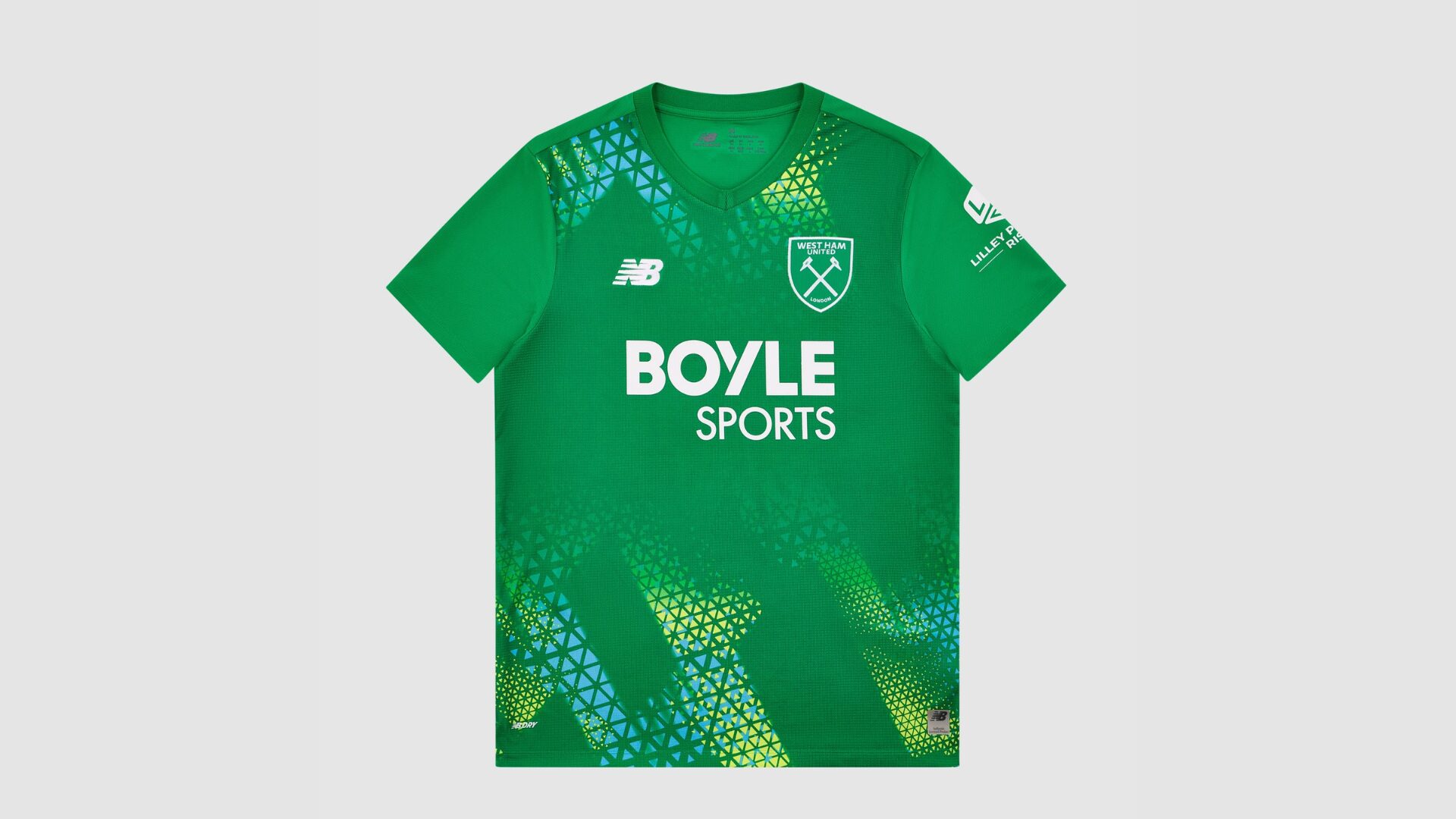 ウェストハム・ユナイテッドFC EFLチャンピオンシップ 2026-27 GK 1 ユニフォーム【NEW BALANCE ニューバランス】