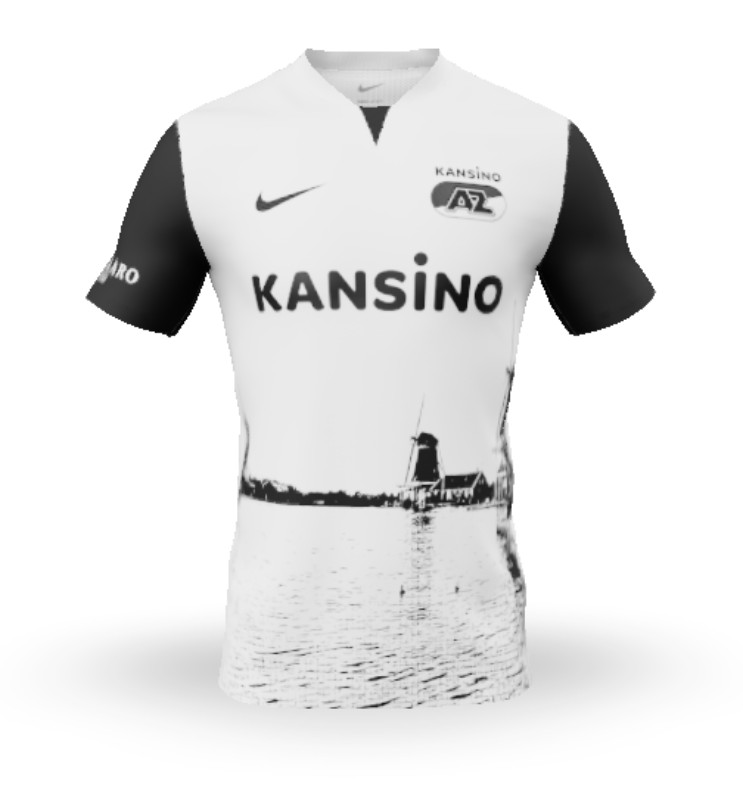 AZアルクマール エールディビジ 2024-25 アウェイ ユニフォーム【毎熊晟矢】