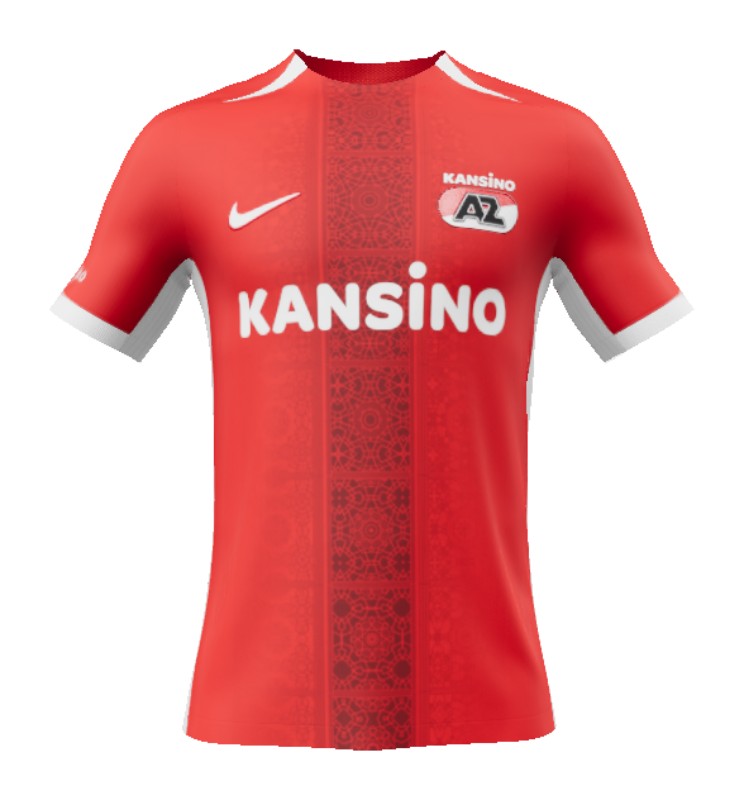 AZアルクマール エールディビジ 2024-25 ホーム ユニフォーム【毎熊晟矢】