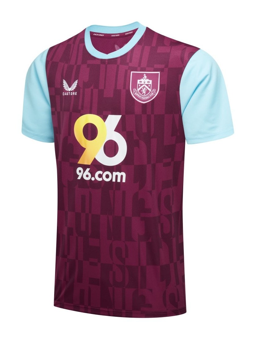 バーンリーFC EFLチャンピオンシップ 2024-25 ホーム ユニフォーム【CASTORE カストーレ】